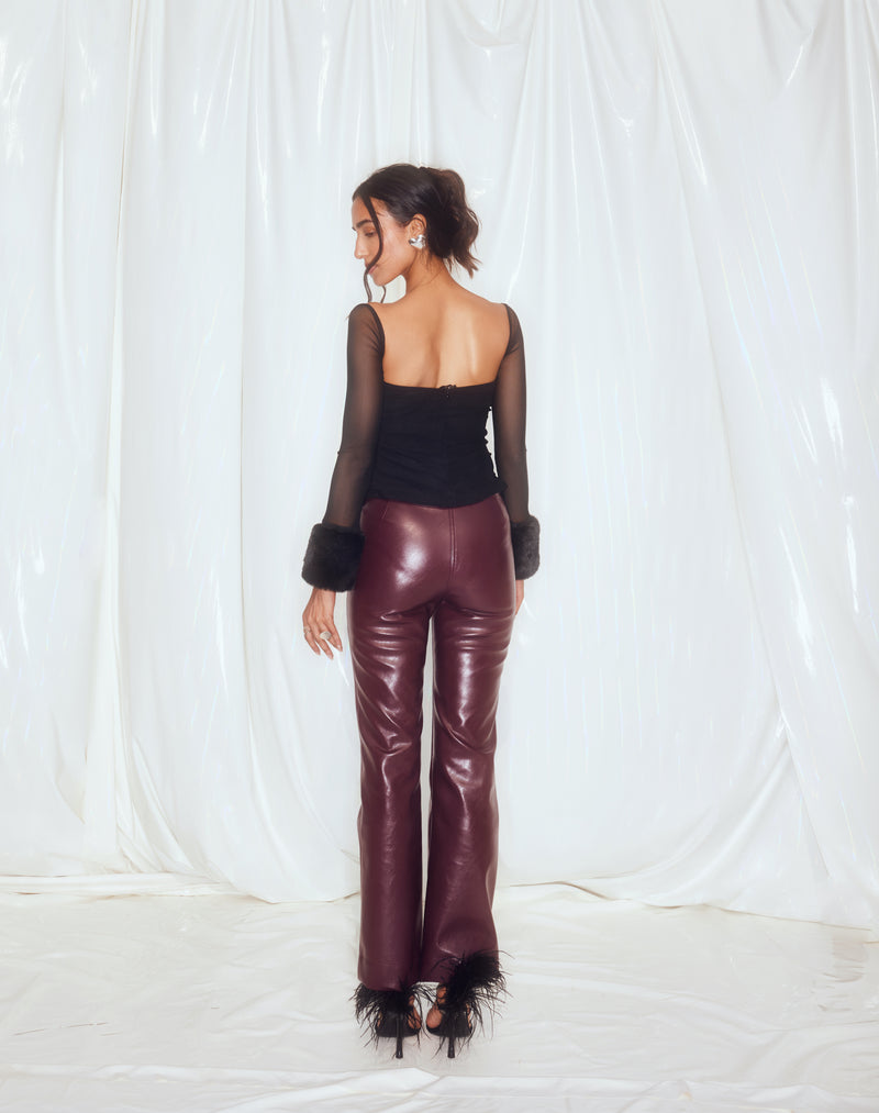 On Point Leather Pants