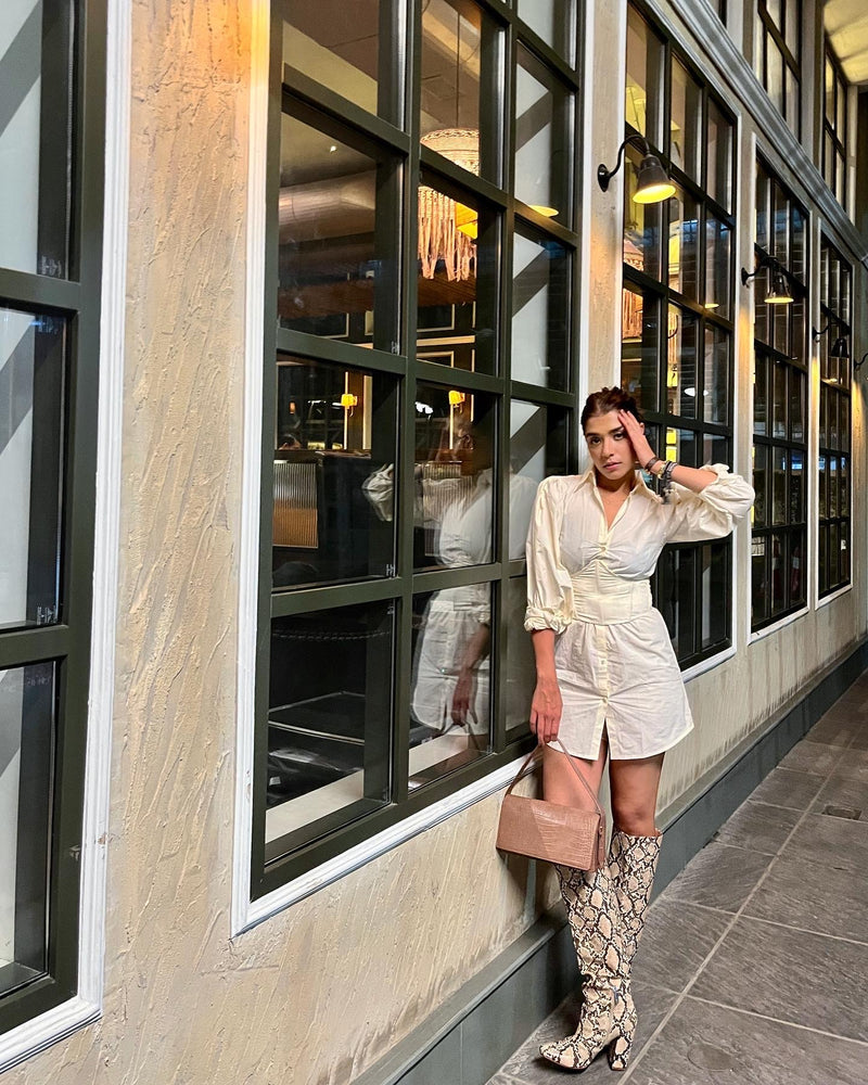 Bianca : Shirt Dress + Corset