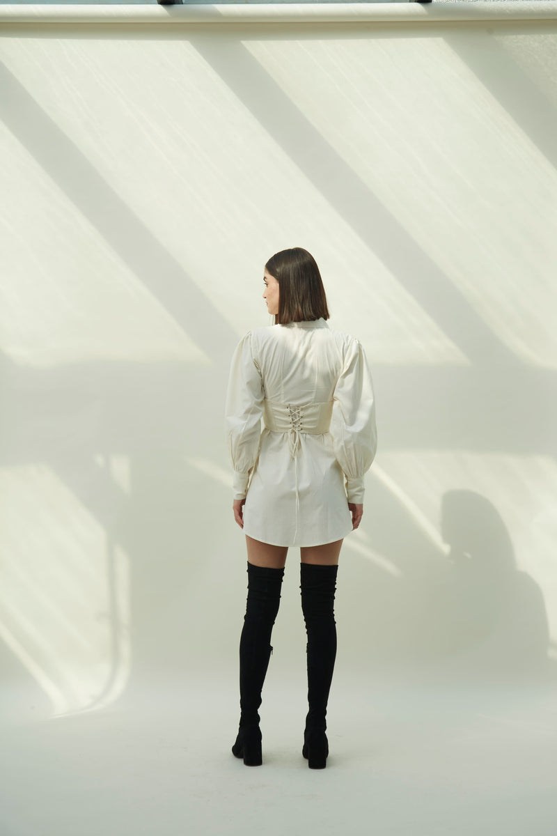 Bianca : Shirt Dress + Corset
